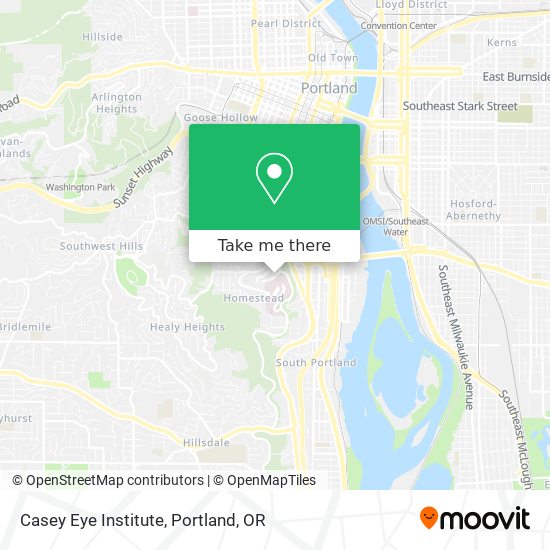 Casey Eye Institute map