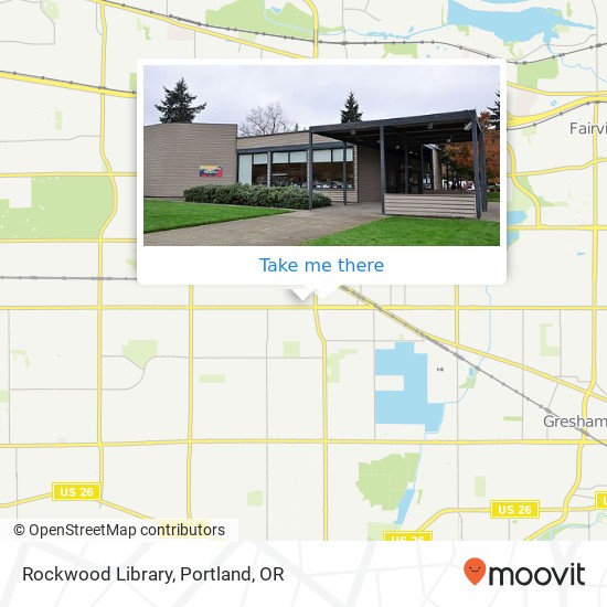 Rockwood Library map