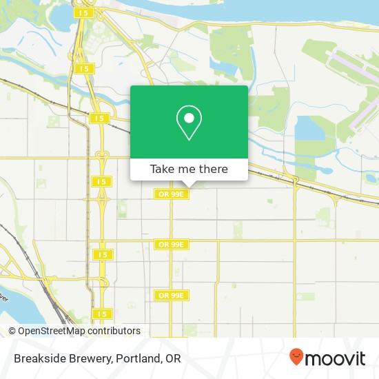 Breakside Brewery map