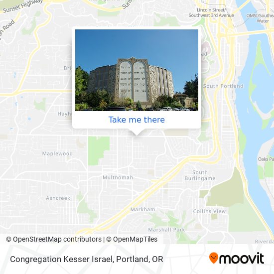 Congregation Kesser Israel map