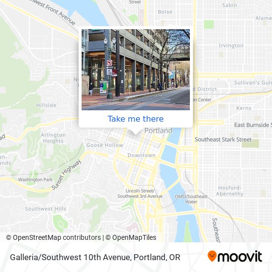 Galleria/Southwest 10th Avenue map