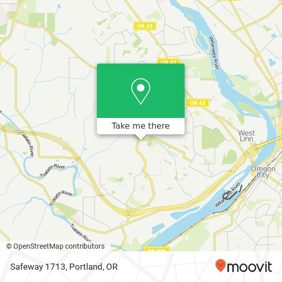Safeway 1713 map