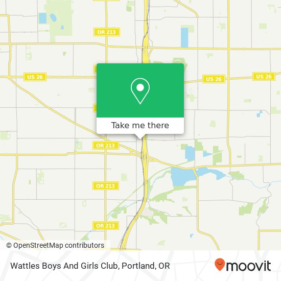 Mapa de Wattles Boys And Girls Club