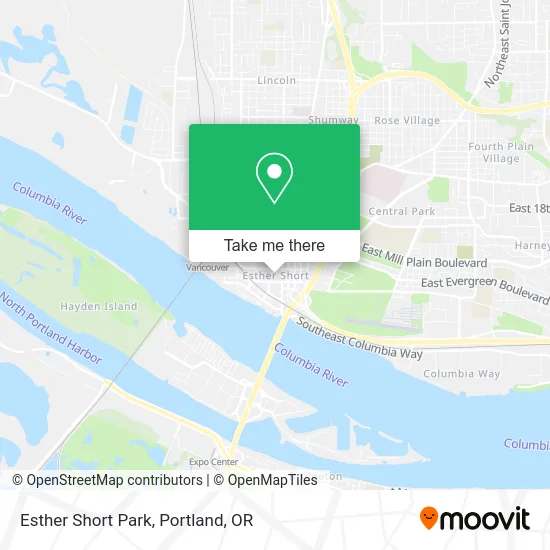 Esther Short Park map