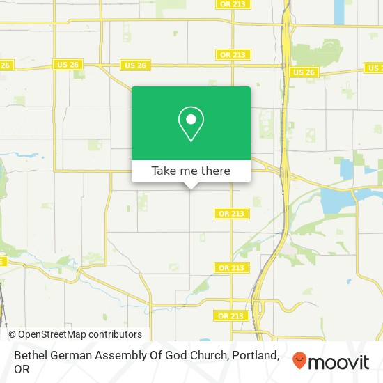 Bethel German Assembly Of God Church map