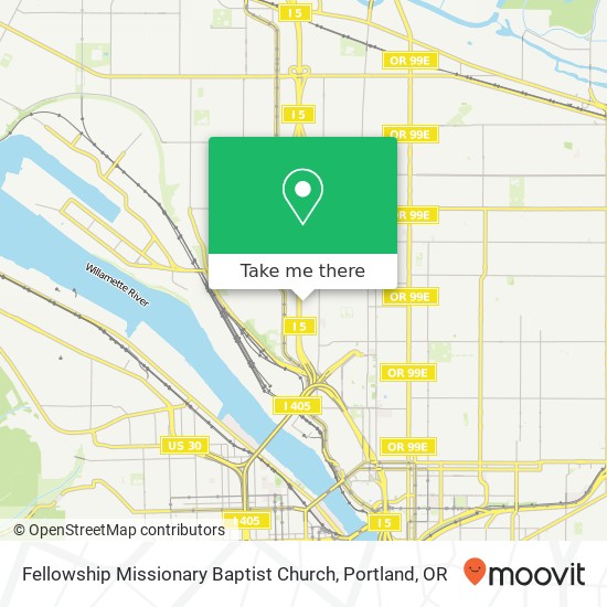 Fellowship Missionary Baptist Church map