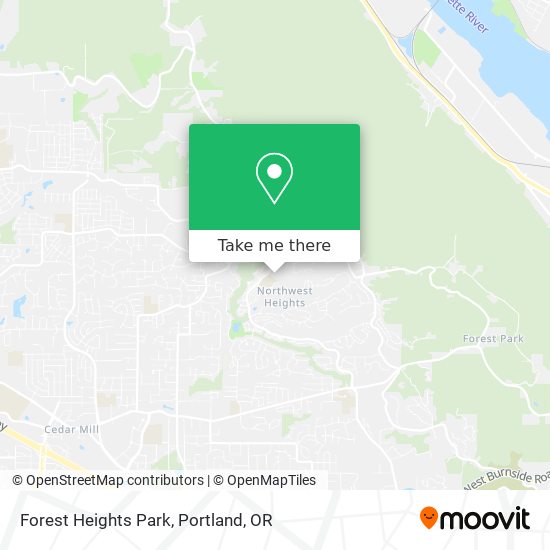 Mapa de Forest Heights Park