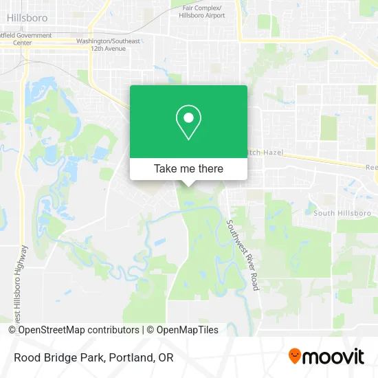 Rood Bridge Park map