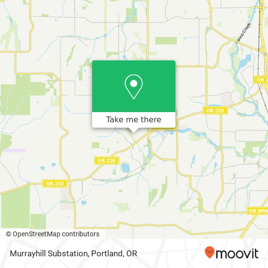 Murrayhill Substation map