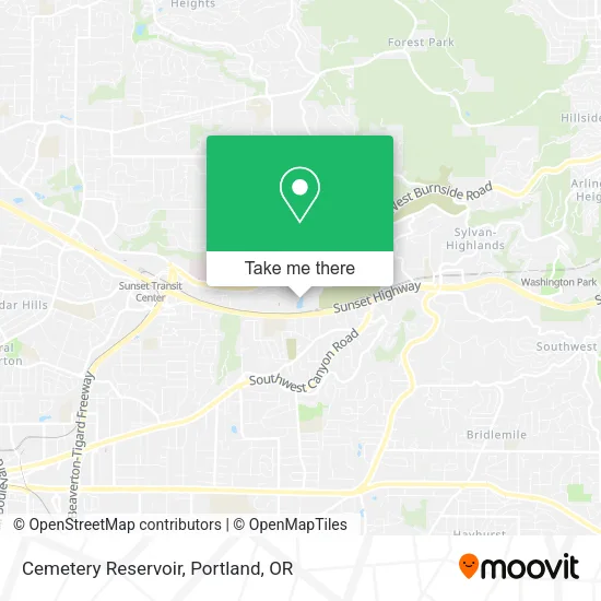 Mapa de Cemetery Reservoir