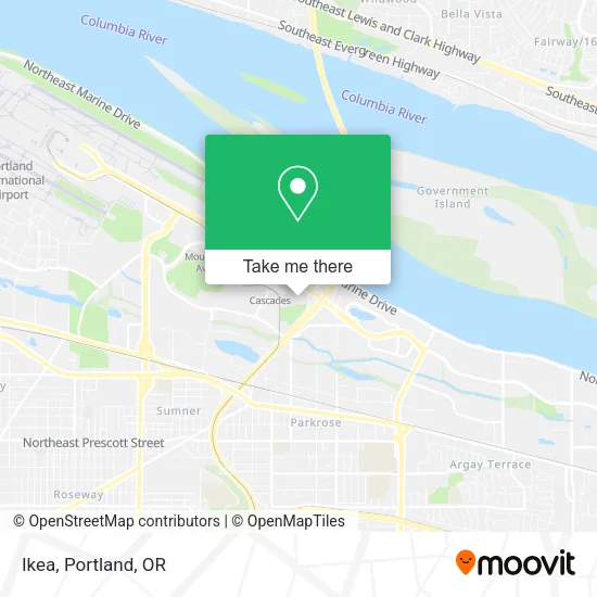 Ikea map