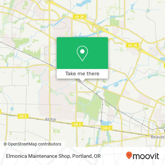 Elmonica Maintenance Shop map