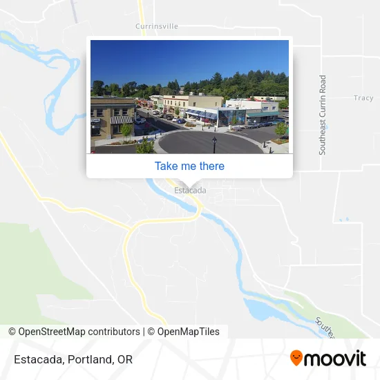 Estacada map