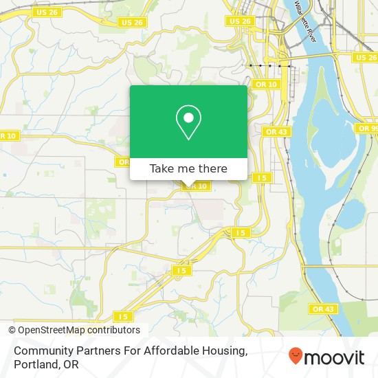 Community Partners For Affordable Housing map