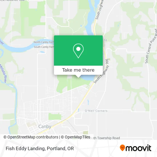 Fish Eddy Landing map