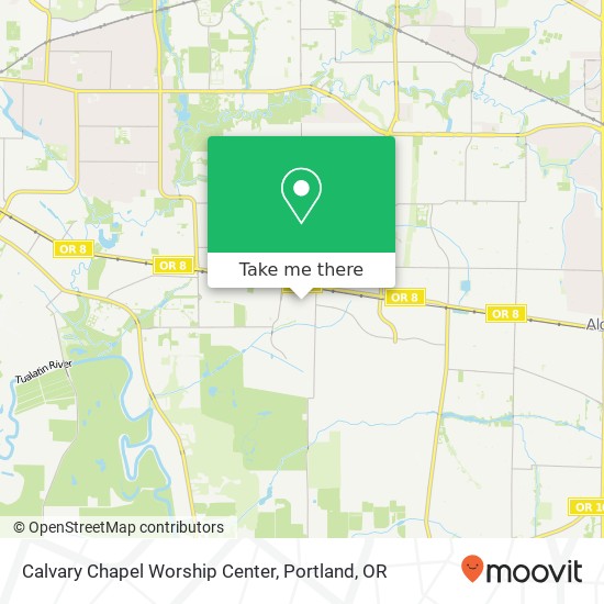 Calvary Chapel Worship Center map