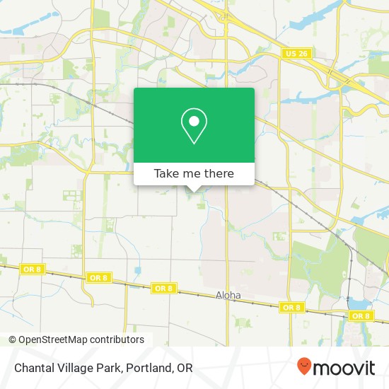 Mapa de Chantal Village Park