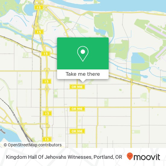 Kingdom Hall Of Jehovahs Witnesses map