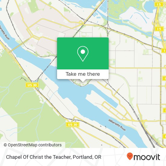 Chapel Of Christ the Teacher map