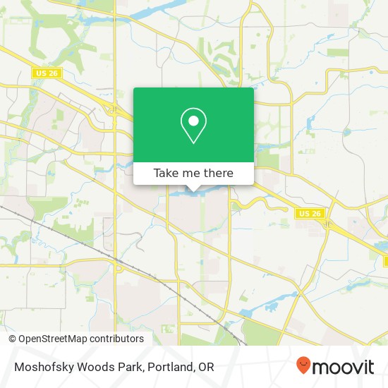 Moshofsky Woods Park map