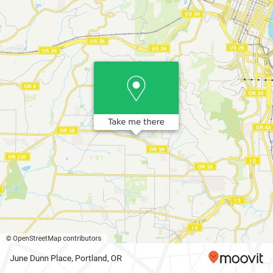 June Dunn Place map