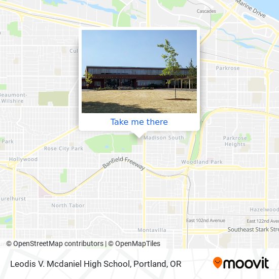 Mapa de Leodis V. Mcdaniel High School