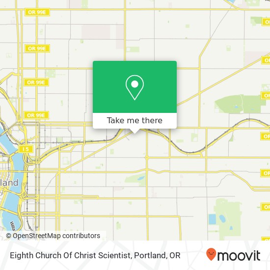 Eighth Church Of Christ Scientist map