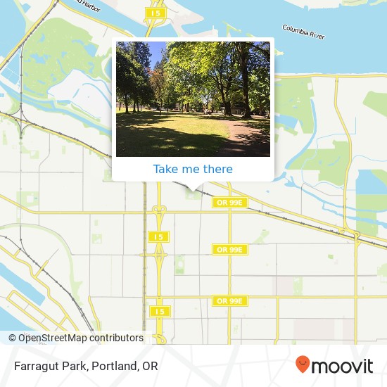 Farragut Park map