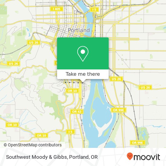 Southwest Moody & Gibbs map