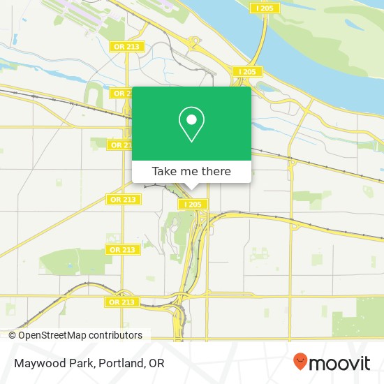 Mapa de Maywood Park