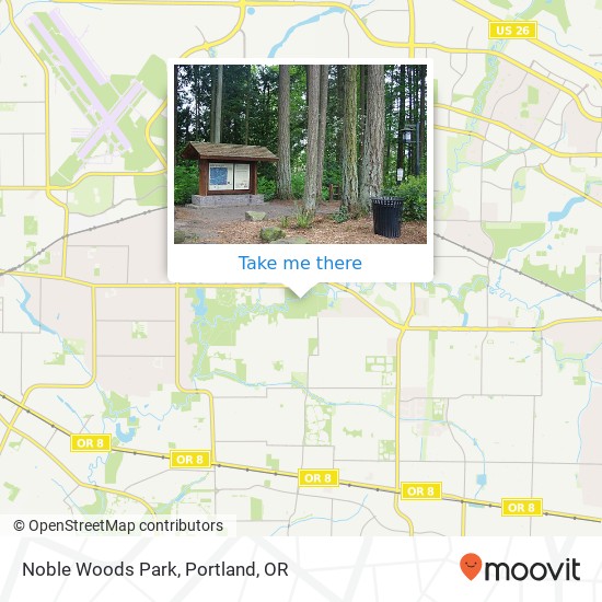 Mapa de Noble Woods Park