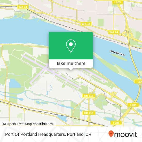 Mapa de Port Of Portland Headquarters