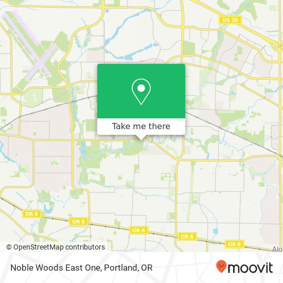 Mapa de Noble Woods East One