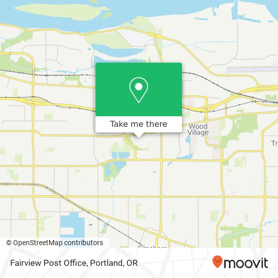 Mapa de Fairview Post Office