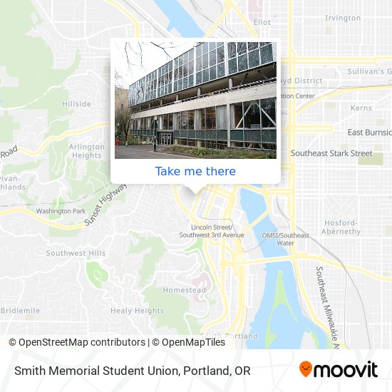 Mapa de Smith Memorial Student Union