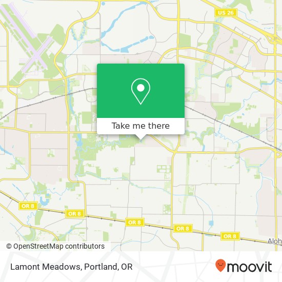 Mapa de Lamont Meadows