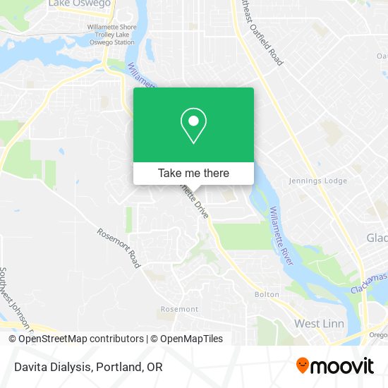 Davita Dialysis map