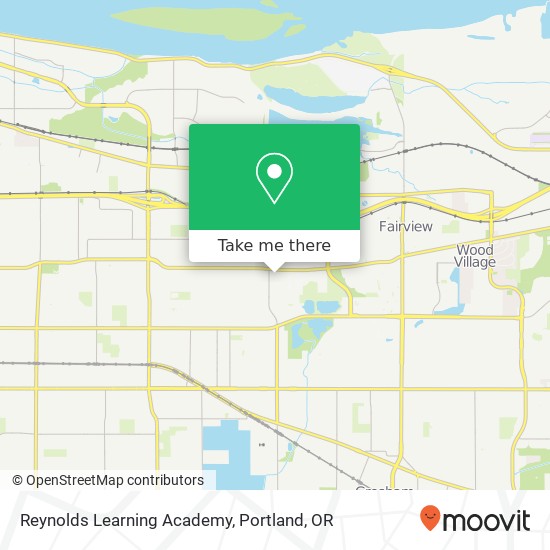 Reynolds Learning Academy map