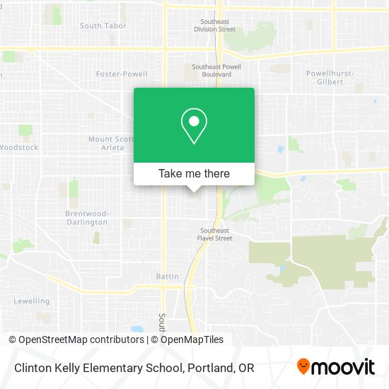 Clinton Kelly Elementary School map