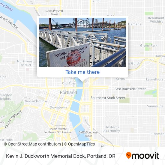 Mapa de Kevin J. Duckworth Memorial Dock