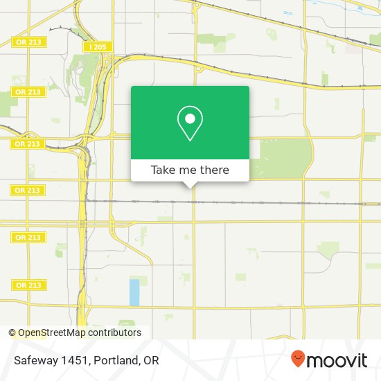 Mapa de Safeway 1451