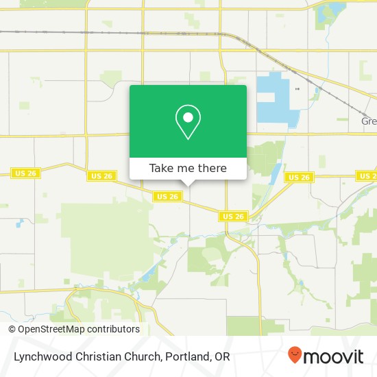 Lynchwood Christian Church map