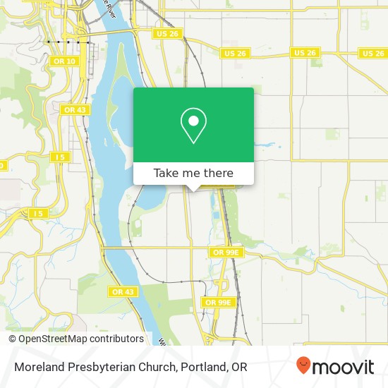 Moreland Presbyterian Church map