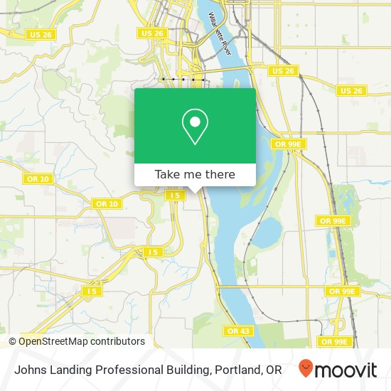 Johns Landing Professional Building map