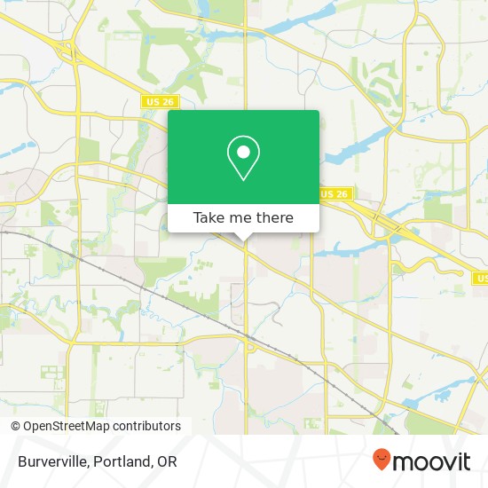 Burverville map