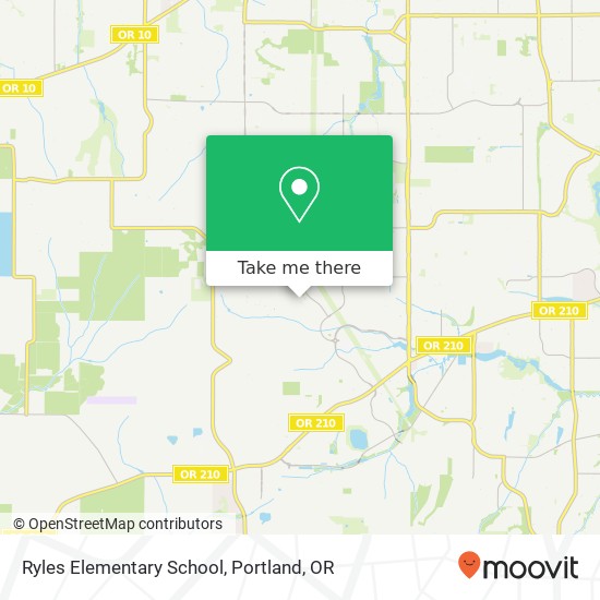 Ryles Elementary School map