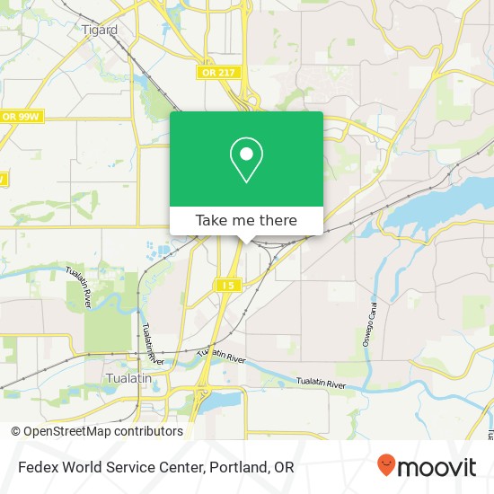 Fedex World Service Center map