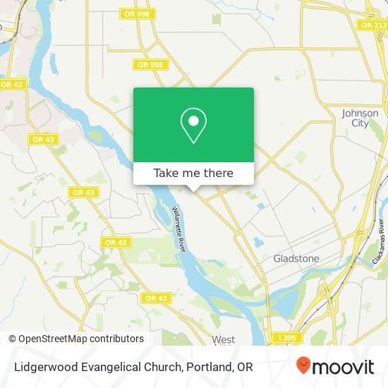 Lidgerwood Evangelical Church map