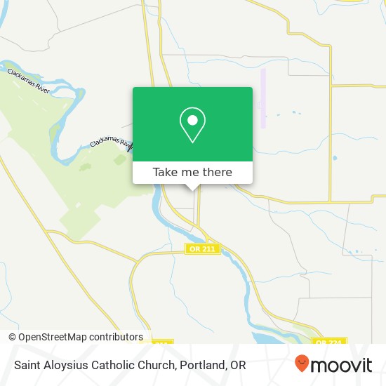 Mapa de Saint Aloysius Catholic Church