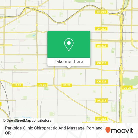 Mapa de Parkside Clinic Chiropractic And Massage